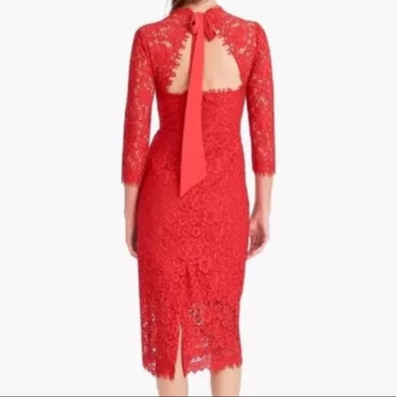 J. Crew Lace Sheath Dress in Spicy Jade - Picture 5 of 16